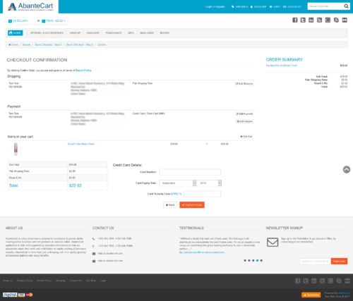 Network Merchants Inc Gateway for AbanteCart