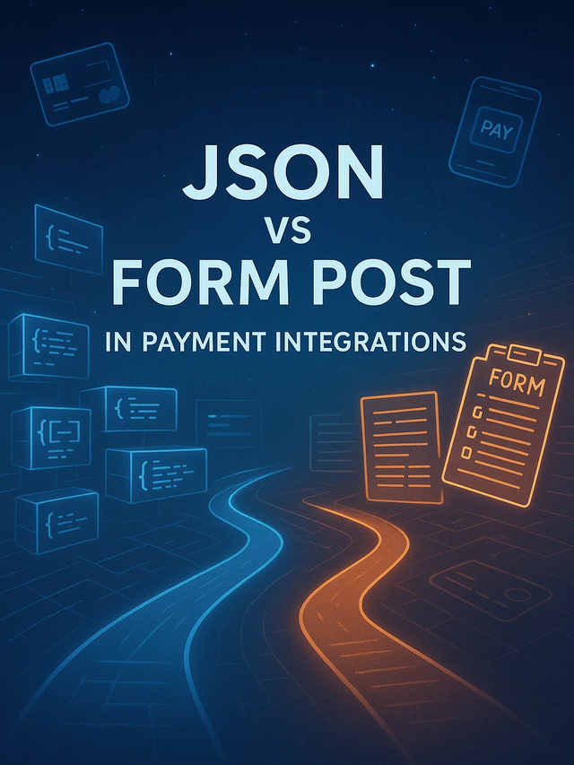 JSON vs Form Post in Payment Integrations