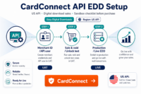 Featured image: CardConnect API for Easy Digital Downloads: setup, sandbox tests, and purchase checklist
