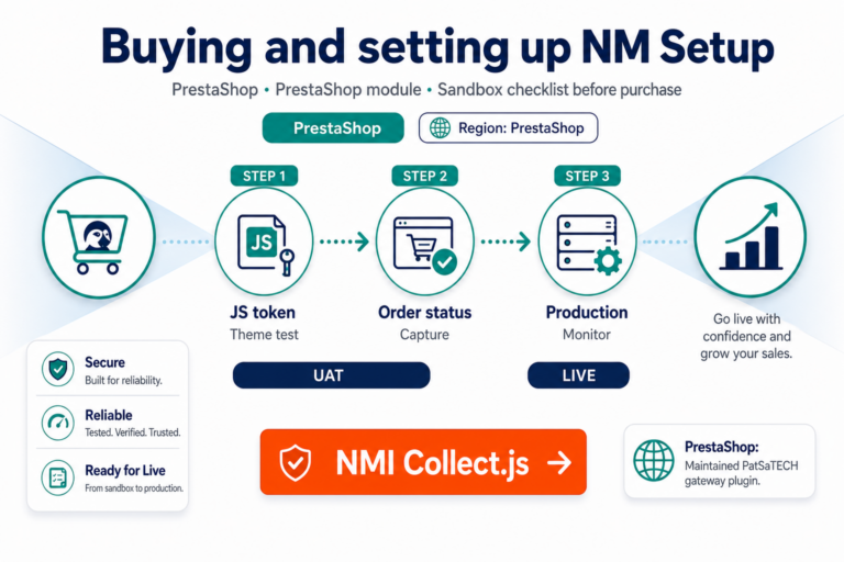 Featured image: Buying and setting up NMI Collect.js for PrestaShop