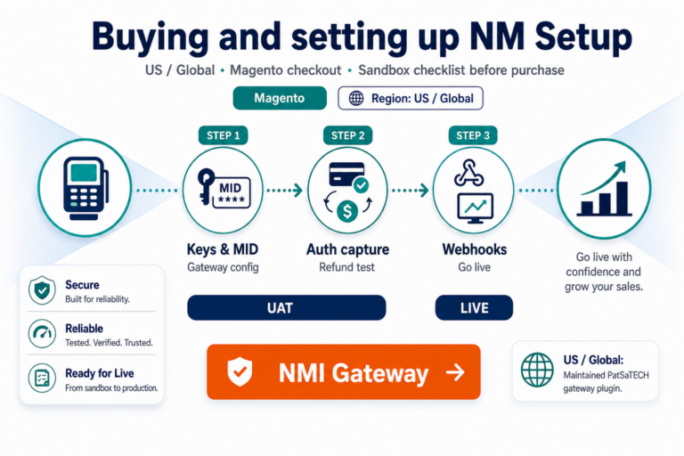 Featured image: Buying and setting up NMI Gateway for Magento: purchase checklist
